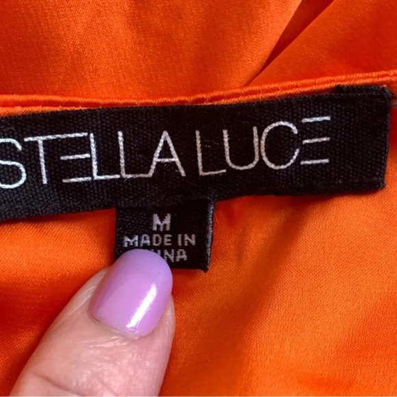 Stella Luce Satin Camisole Slip  Dress - Picture 4 of 5